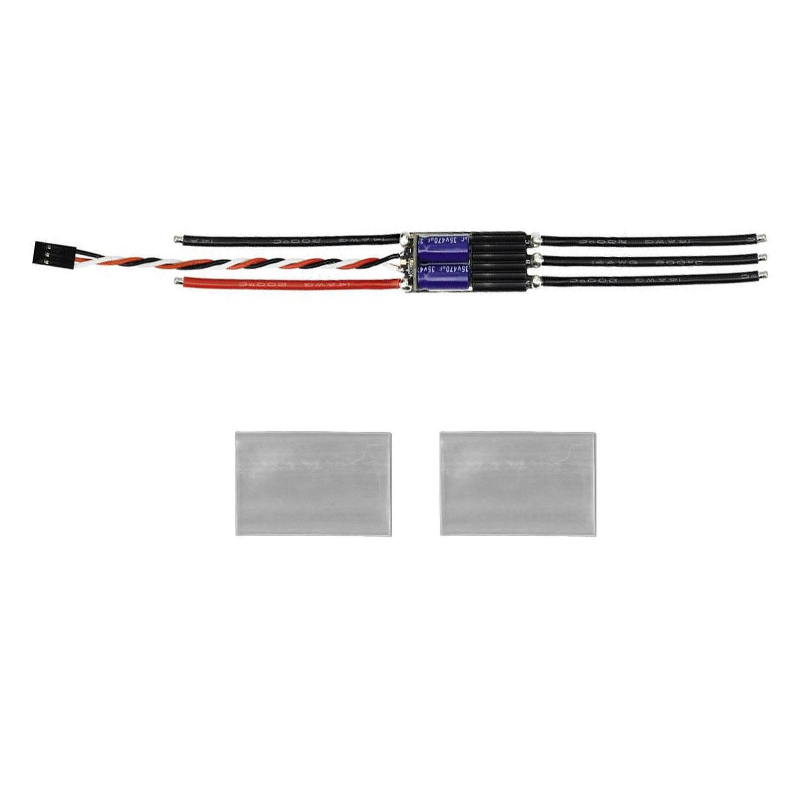 

Brushless ESC AM32 Firmware 120A 28S Lipo Electronic Speed Controller with Adjustable BEC for RC