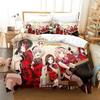 3D Printed BanG Dream Anime Girls Band Party Bedding Sets,Girls bed supplies set duvet cover bed comforter set bedding set