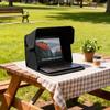 Outdoor Laptop Sun Shade Lightweight Foldable Laptop Screen Privacy Hood Portable Oxford Cloth Outside Computer Sun Shield Cover