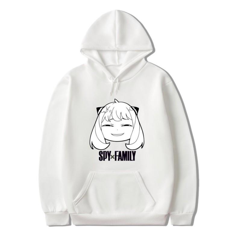 Spy X Family Anime Hoodie Women - Printed Cap Sleeve Long Oversized Streetwear Sweatshirt In Multiple Colors
