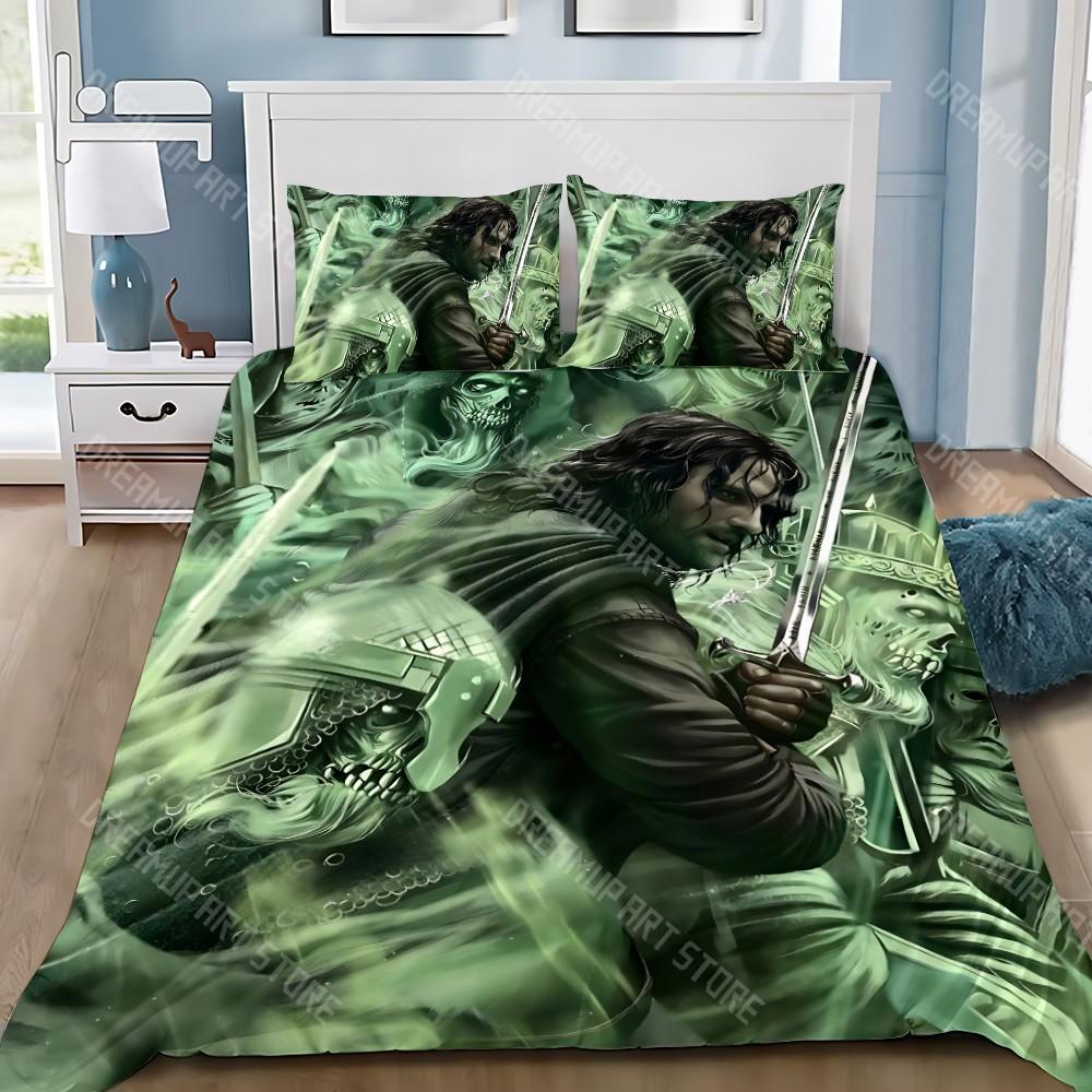 Movie L-LordS of the Rings Duvet Cover Pillowcase Bedding Set Adult Boy Girl Bedroom Decoration Children Gift Single Double Size