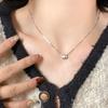Simple Geometric Necklace Accessories Women's Light Luxury Niche Collarbone Chain Versatile Item