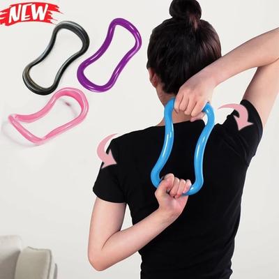 Yoga Çemberi Pilates Esneme Halkası Ev Kadın Fitness Ekipmanları Fasya Masajı Vücut Egzersizi Egzersiz Direnç Destek Aracı