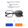 Transparent Computer Glasses Frame Women Men Anti Blue Light  EyeGlasses Retro Round Blackout Spectacles Optical Lenses Eyewear