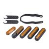 Wheel Reflective Strip Scooter Night Reflector Parts with Screws Bracket  Hex Wrench for   PRO Electric Scooter