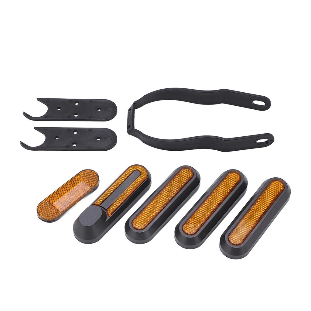 Wheel Reflective Strip Scooter Night Reflector Parts with Screws Bracket  Hex Wrench for   PRO Electric Scooter