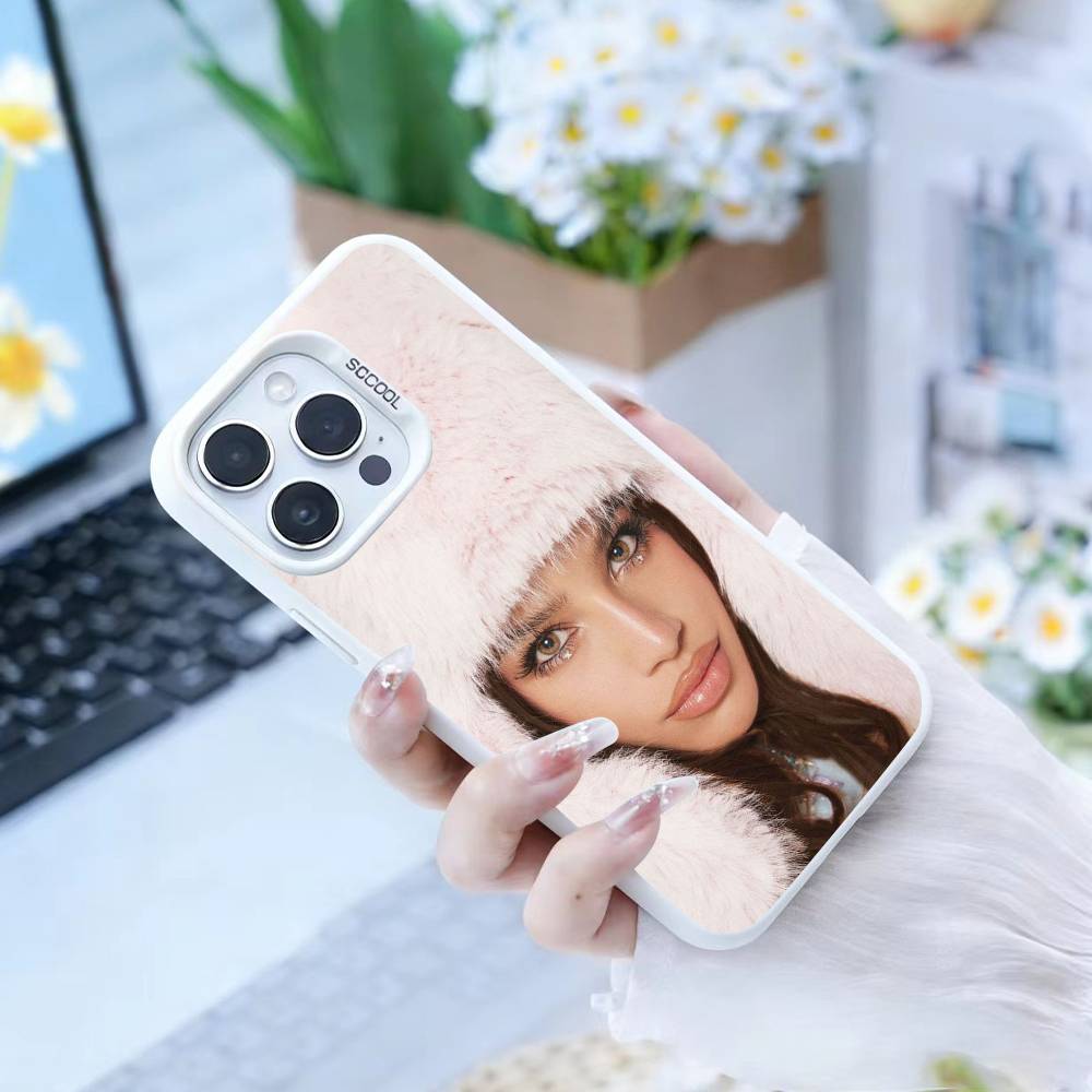 

Emilia Mernes Phone Case For IPhone 16 17 15 14 12 13 Pro Max white Color Shockproof Cover iPhone11PROMAX