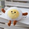Egg Plush Waffle Toy Keychain Cartoon Pendant Bag Decorations Toy Gift Kids