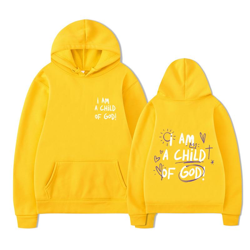 Alphabet Cartoon Print Kangaroo Pocket Print Unisex Streetwear Hip Hop Style Autumn Winter Fashion Hip Hop Tops Clothes