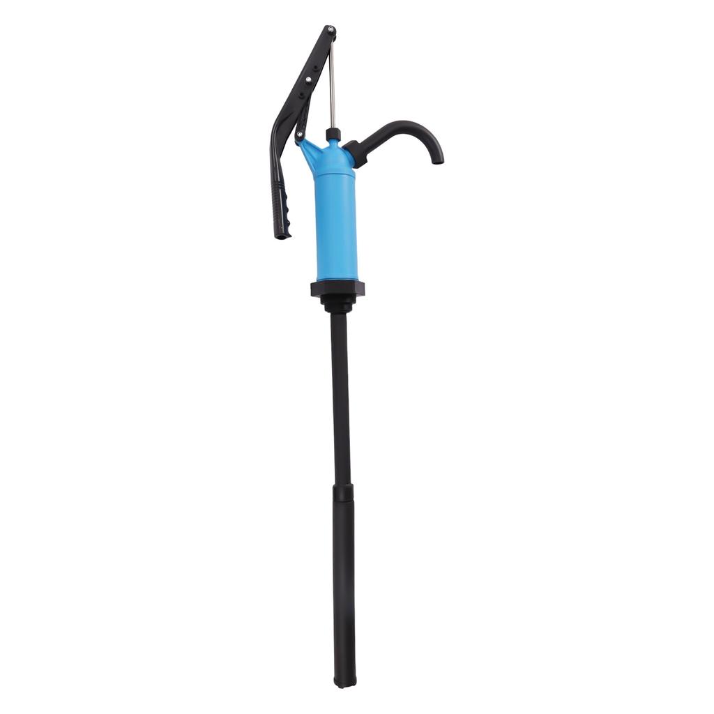 High-Flow Lever Drum Pump for Gasoline Diesel Water & Oils Manual Hand-Pressed Stainless Steel Portable 5-55 Gallon Tanks