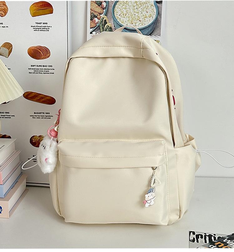Schoolbag Japanese Ins Wind Soft Girl Cute Backpack Small Simple Casual College Student Lightweight Fresh Backpack