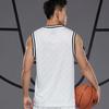 Li-Ning Reflective Sports Competition Basketball Vest Men Tops Off-White AAYS007-5
