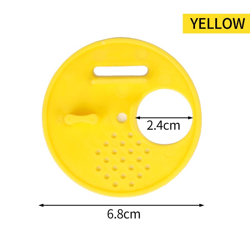 10Pcs Beehive Nest Door Entrance Gate Plastic Single Bee Exit Hive Vent Entrance Ventilation Gate Beehives Beekeeping Supplies 10pcs