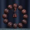 Engraved Buddhist Amitabha Rosewood Bracelets for Men & Thujopsis Bracelets for Women