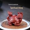 Handmade Yixing Zisha Dragon Turtle Tea Pet for Tea Ceremony