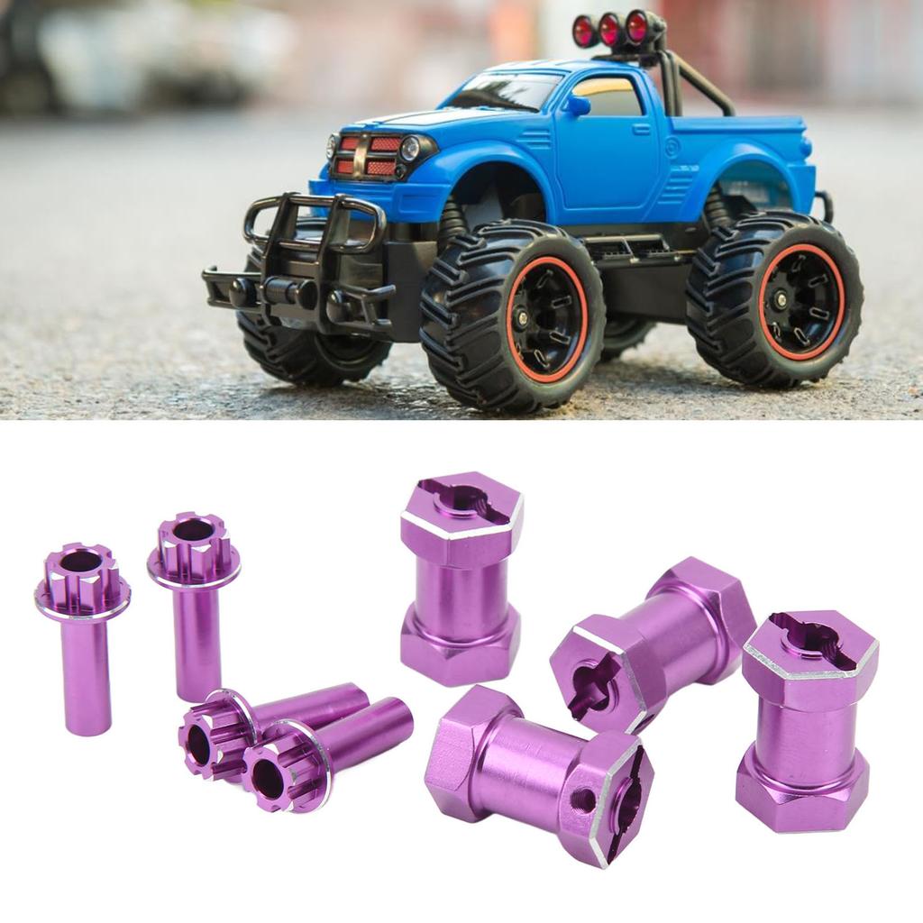 4PCS 12mm RC Wheel Hex Hub with 20mm Offset Extension Crawlers Wheel Hex Drive Adapter for 1Celsius10 RC Crawler Repairing and Upgrading