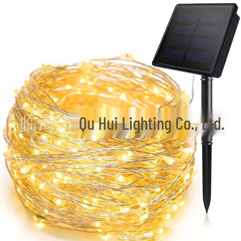 Pailide Solar Copper Wire LED String Lights