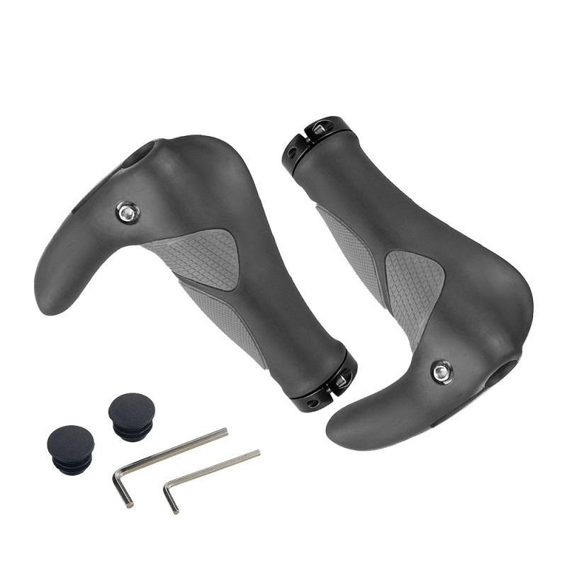 1 Pc Comfortable Bike Handlebar Grips - Ergonomic Design For Reduced Hand Fatigue And Improved Control - Ideal Bicycle Accessori