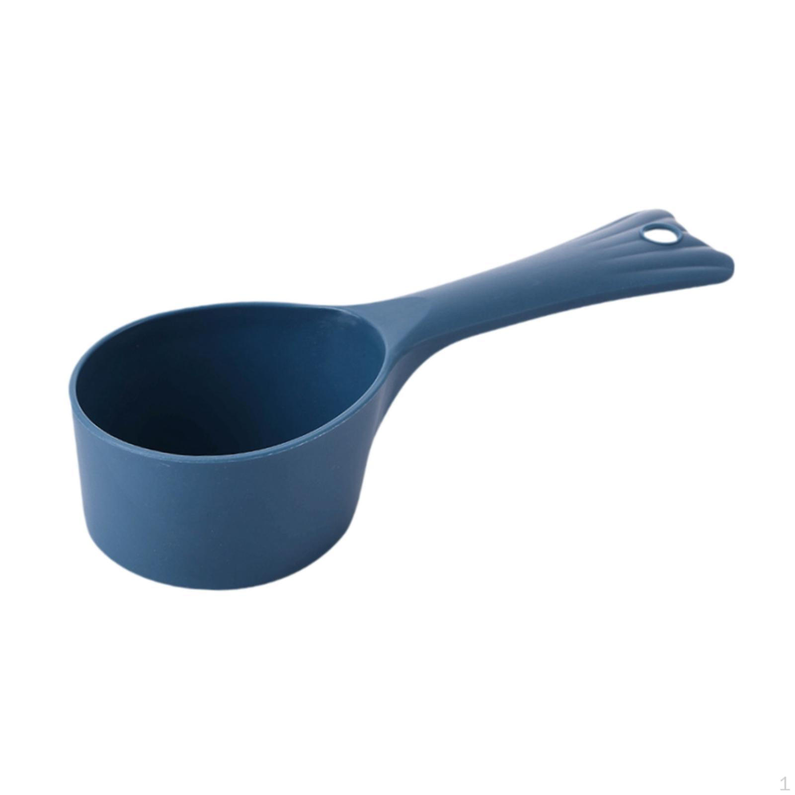 

Ложка для кормления собак и кошек, мерный инструмент для еды темно-синий