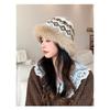 Women S Large Head Circumference Fleece Lined Bucket Hat For Autumn Winter Warm Fashionable Versatile