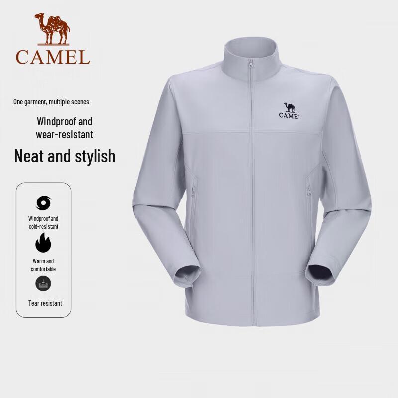 CAMEL Men's Outdoor Soft Shell Jacket