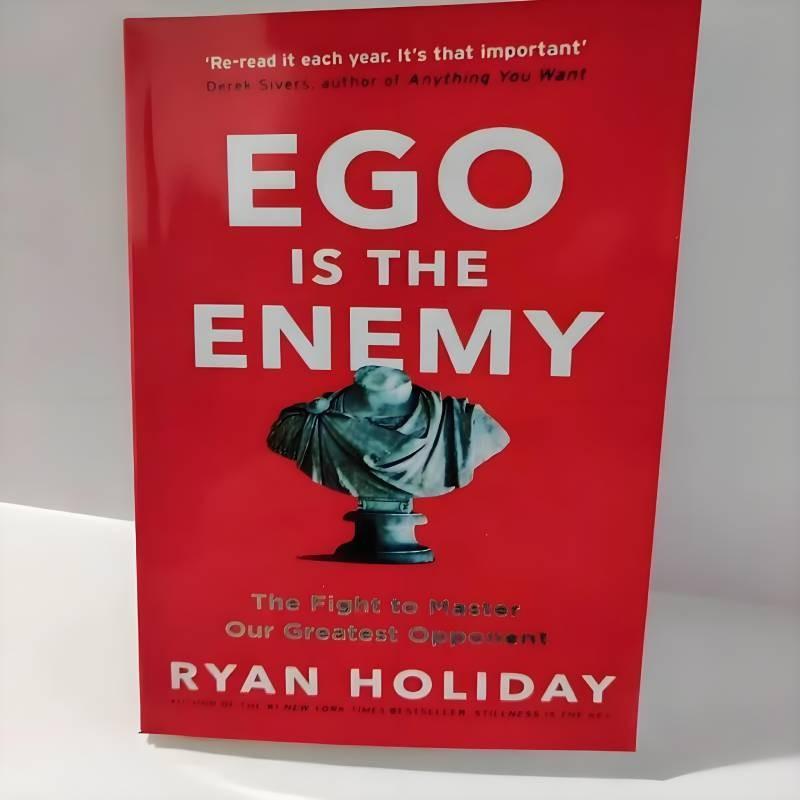 Inspiring English Self-help Book Ego Is The Enemy By Ryan Holiday For Personal Growth