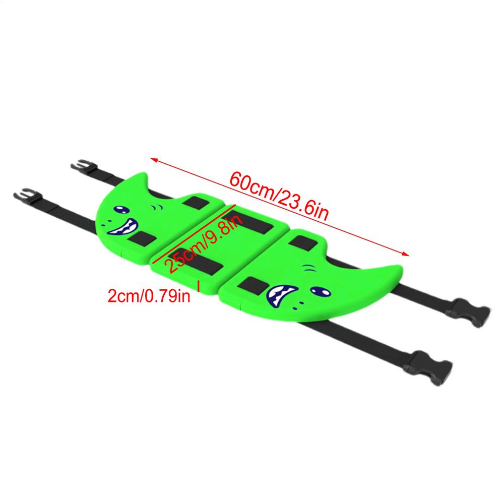 

Swimming Swim Trainer Shark Fin Style Swimming Float Multifunctional Swimming Kick board For Beginner Swimming Training Floaties зелёный