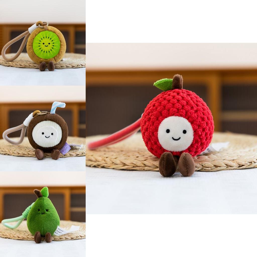 Avocado Creative Fruit Plush Toy With Pp Cotton Filling For Kids Bedroom Decor