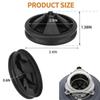 Kitchen Garbage Disposal Splash Guard Sink Baffle Silicone Food Waste Disposer Drain Splash Guard