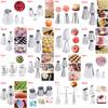54 Styles Leaf Russian Tulip Icing Piping Nozzles Stainless Steel Flower Cream Pastry Tips Nozzles Cupcake Cake Decorating Tools