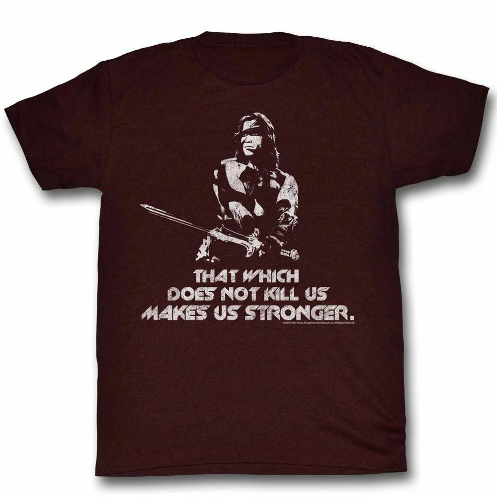Conan The Barbarian Make Us Stronger T Shirt Full Size S-5XL Unisex T-Shirt XXXXL