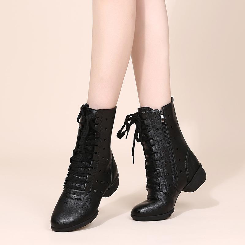 

Four Seasons Soft Sole Square Dance Shoes Direct Sailor Dance Shoes Dance Long Boots Dance Shoes Jazz Latin Dance Shoes 35