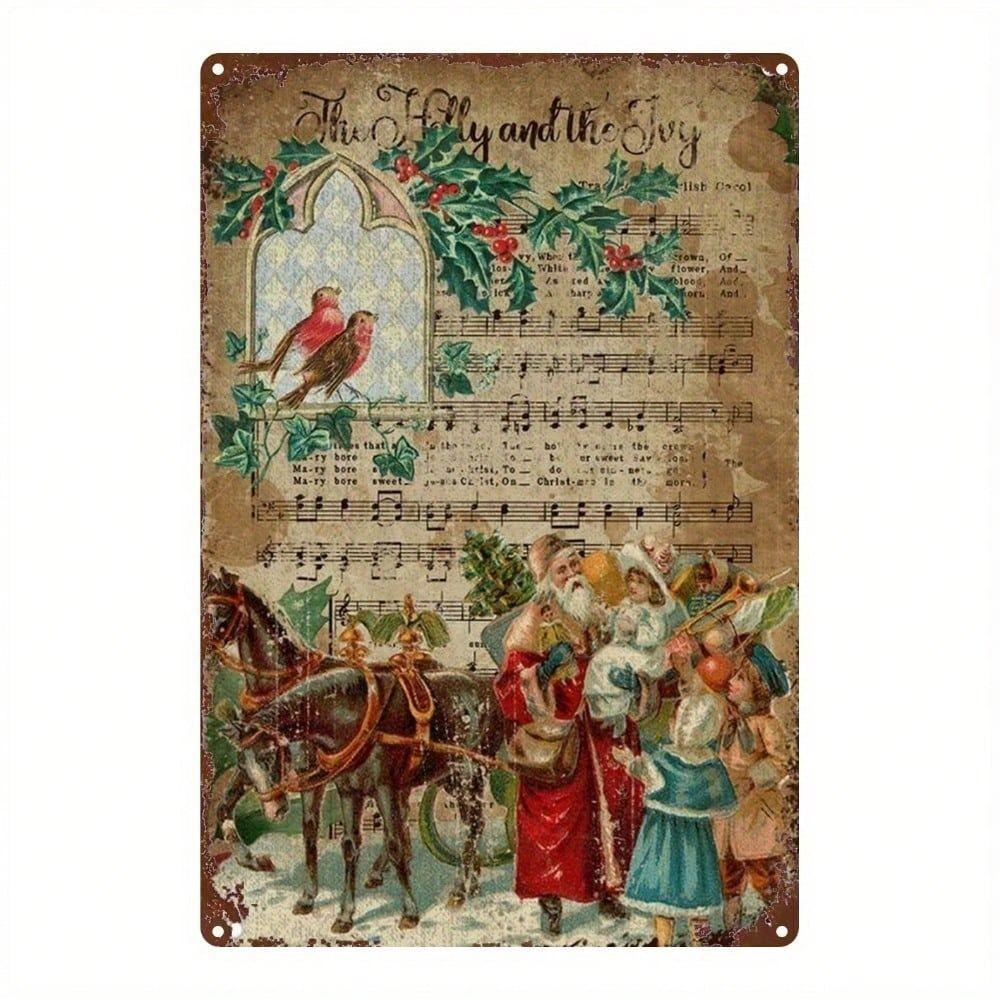 Vintage Metal Tin Sign Retro Wall Art Home Decor 20x30cm