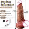 Wireless 4 In1 Automatic Telescopic Dildo Vibrator Big Realistic Penis Adult Sex Toy for Women Consolador Vagina Massager Climax