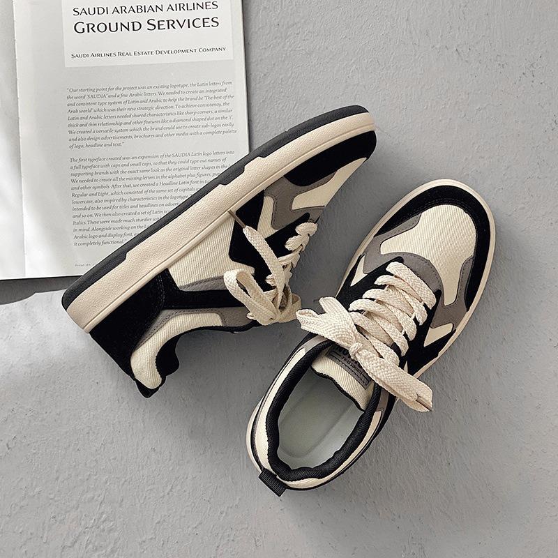 Men's shoes canvas shoes spring and summer new trend student men's board shoes versatile non-slip casual low-top shoes