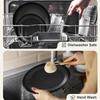16 Piece Bowls Plates Cups Set Unbreakable Lightweight Dinnerware Set Dishwasher Microwave Safe for Outdoor Camping Home Kitchen