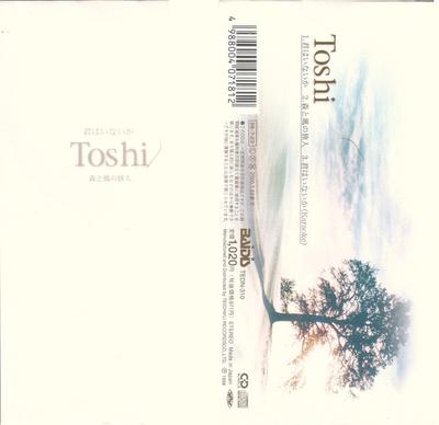 CD TOSHI - Are You There TEDN310 Baidis 1998 Japan Rock Used