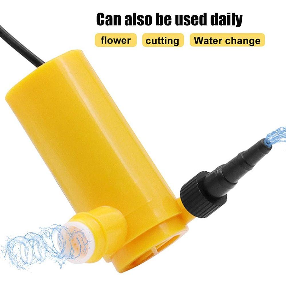 Low Noise Mini Submersible Pump Lift 10/15M Water Pumping Station Booster Pump  Household