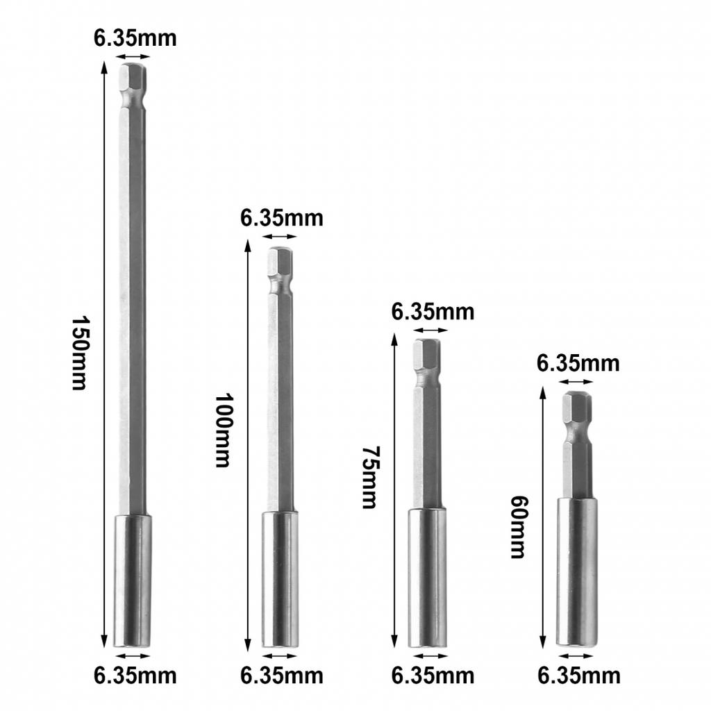 Screw Bits Extension Rod Hand Held Replacement Screwdriver