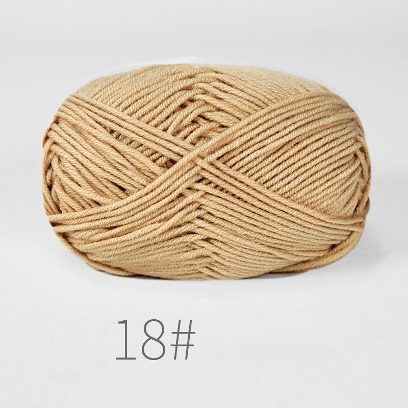 10Balls 500g Soft Milk Cotton Yarn Crochet Threads for Knitting Wool DIY Crafts Sweater Baby Wool Hand Knitting Crochet Yarn
