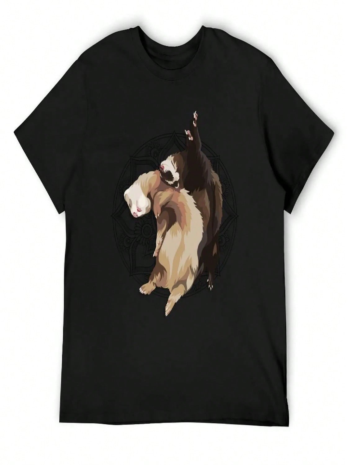 Ferret Art - ElinationART T-Shirt Luxury T-Shirt Hippie Clothes Oversized T Shirt Anime Clothes Plain T Shirts Men S разноцветный