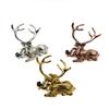 Crystal Ball Craft Base, Egg Carving Holder, Metal Stag Retro Display