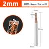 4 Flutes HRC55 Carbide End Mill Milling Cutter Alloy Coating Tungsten Steel Endmill Cutting Tool CNC Cutting Tool Milling Cutter