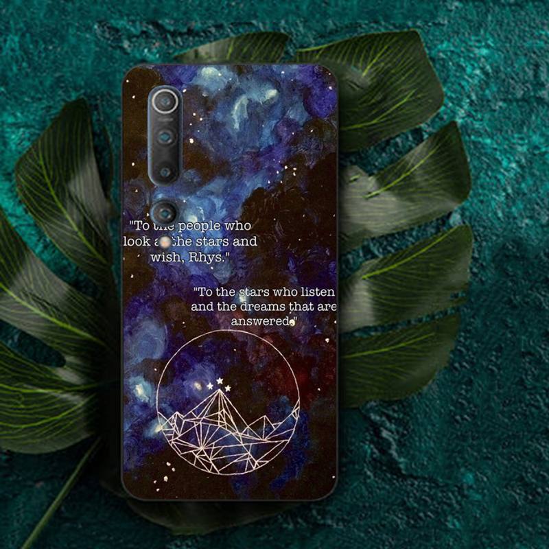 

Чехол для телефона FHNBLJ A Court of Mist and Fury Sarah J Maas для RedMi note 4 5 7 8 9 pro 8T 5A 4X Redmi Note 9Pro