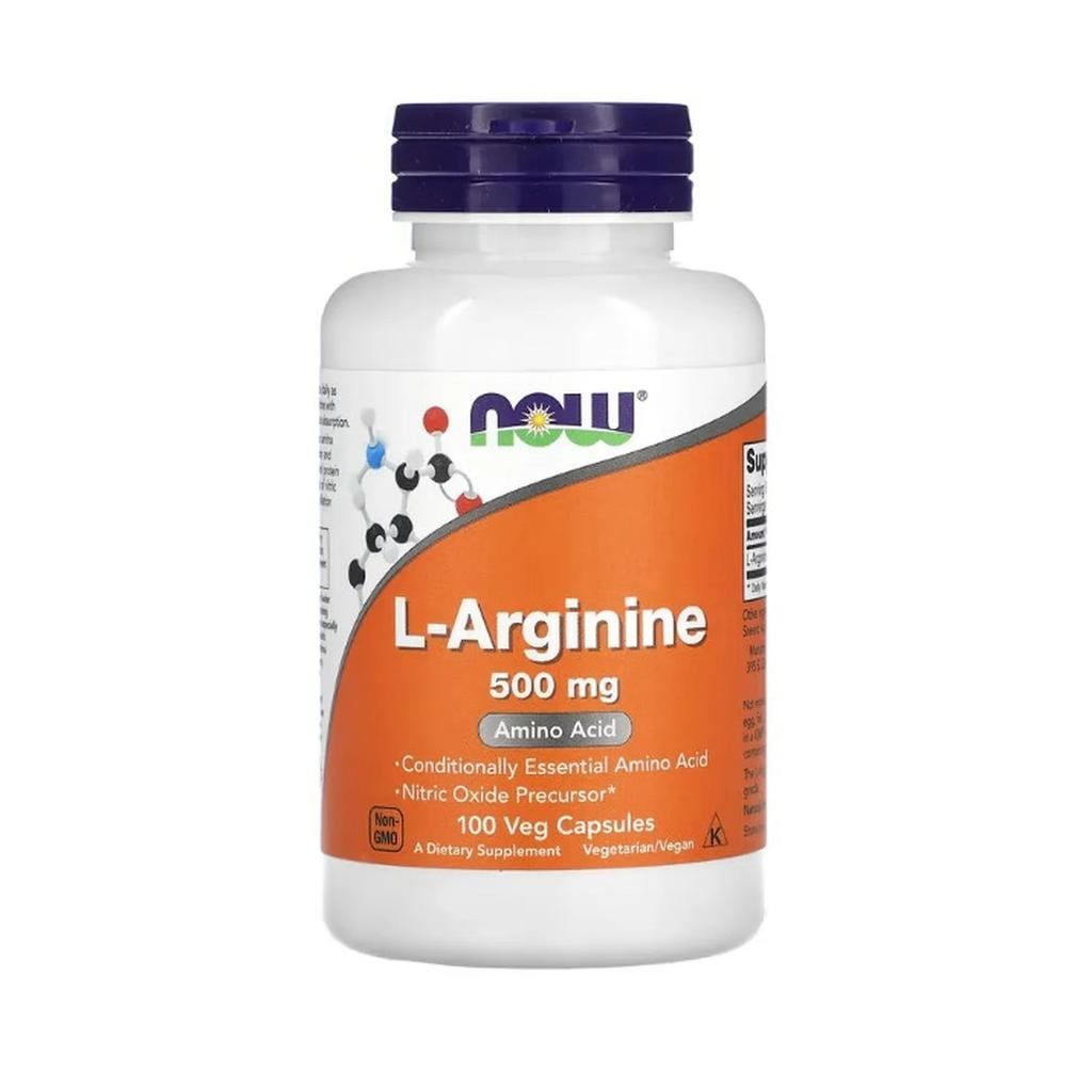 L-Arginine, 500mg - 100 caps