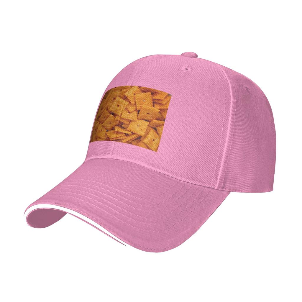 Cheez Its Cap Casual Baseball Caps Adjustable Hat Hip Hop Summer Unisex Baseball Hats Customizable