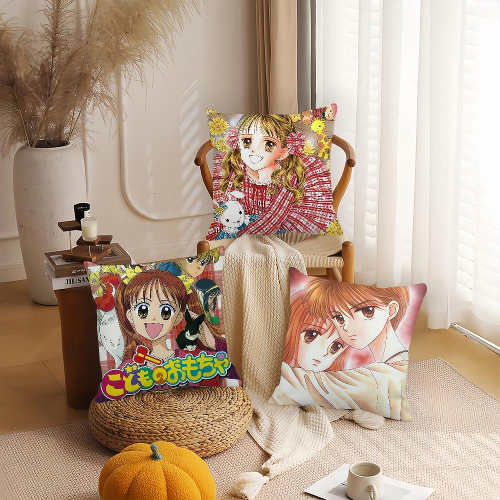 Anime Kodocha Pillow Case Office Cushions Suitable For Sofa Car Bedroom Decorative Cushion Cover