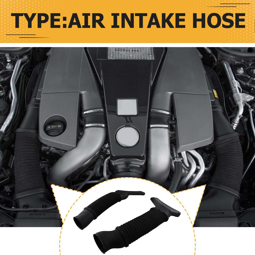 Left+Right Engine Air Intake Hoses A2780904982 A2780905082 for Mercedes-Benz W222 S350 S320 S300 S500 S600 S63 2015-2022