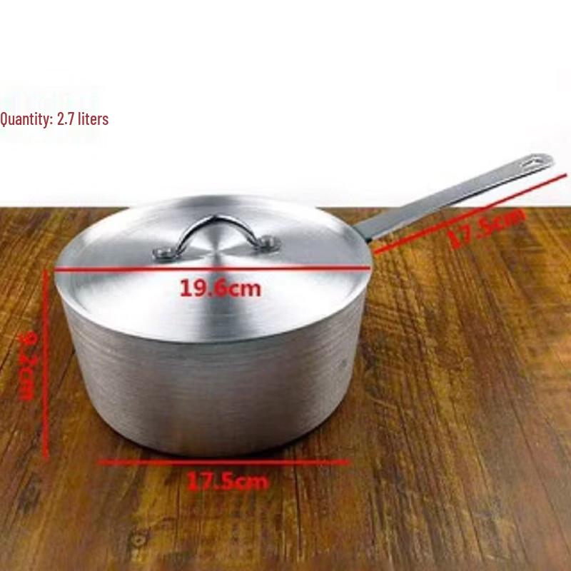 Wutuo Single Handle Aluminum Saucepan