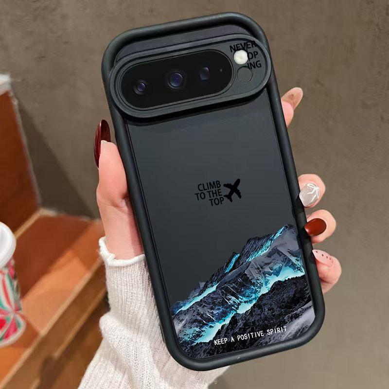 Google Pixel 8/8A & 9Pro Snow Mountain Drop-Proof Soft Phone Case